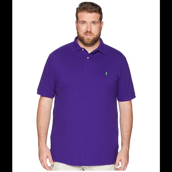 NWT Ralph Lauren Purple Polo Shirt 4XL - Picture 3 of 6